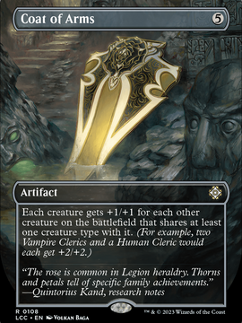 Coat of Arms (LCC-108) - The Lost Caverns of Ixalan Commander (Borderless)