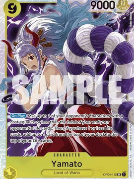 Yamato (OP04-112) (Reprint) (OP04-112) - Premium Booster -The Best- Foil