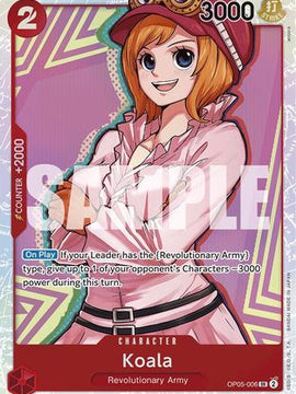 Koala (Reprint) (OP05-006) - Premium Booster -The Best- Foil
