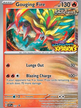 Gouging Fire - 151 151 - SV Scarlet & Violet Promo Cards Holofoil