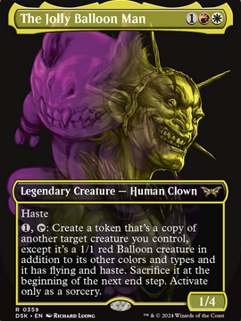 The Jolly Balloon Man (DSK-359) - Duskmourn: House of Horror: (Showcase) Foil