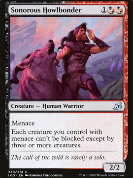 Sonorous Howlbonder (IKO-230) - Ikoria: Lair of Behemoths