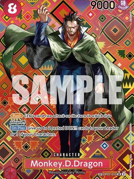 Monkey.D.Dragon (SP) (OP07-015) - Emperors in the New World Foil