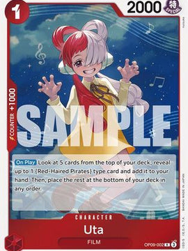 Uta (OP09-002) - Emperors in the New World Foil
