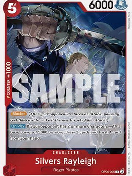 Silvers Rayleigh (OP09-005) - Emperors in the New World Foil