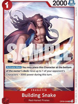 Building Snake (OP09-008) - Emperors in the New World