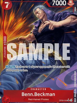 Benn.Beckman (Parallel) (OP09-009) - Emperors in the New World Foil