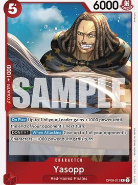 Yasopp (OP09-013) - Emperors in the New World Foil