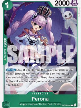 Perona (OP09-034) - Emperors in the New World Foil