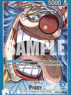Buggy (042) (Parallel) (OP09-042) - Emperors in the New World