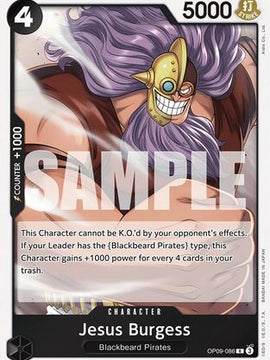 Jesus Burgess (OP09-086) - Emperors in the New World Foil