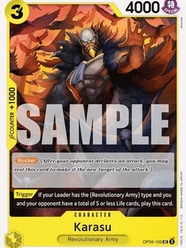 Karasu (OP09-100) - Emperors in the New World
