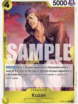 Kuzan (OP09-101) - Emperors in the New World Foil