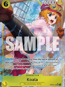 Koala (Parallel) (OP09-103) - Emperors in the New World Foil
