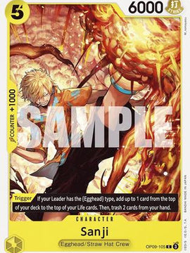 Sanji (105) (OP09-105) - Emperors in the New World