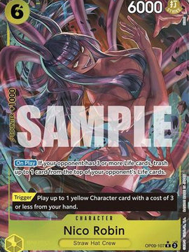 Nico Robin (107) (Parallel) (OP09-107) - Emperors in the New World Foil