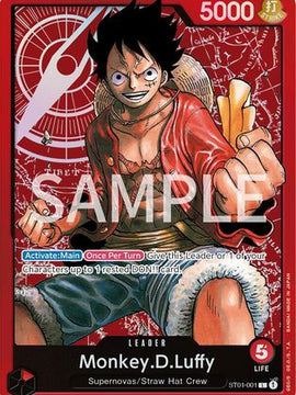 Monkey.D.Luffy (ST01-001) - Revision Pack Cards