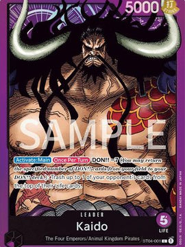 Kaido (001) (ST04-001) - Revision Pack Cards