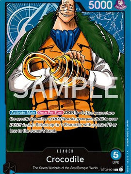 Crocodile (001) (ST03-001) - Revision Pack Cards