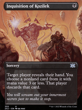 Inquisition of Kozilek (2X2-355) - Double Masters 2022 (Borderless)