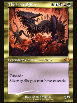 The First Sliver (MH1-026) - Modern Horizons 1 Timeshifts Foil