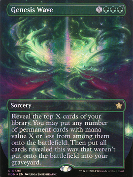 Genesis Wave (FDN-396) - Foundations (Borderless) Foil