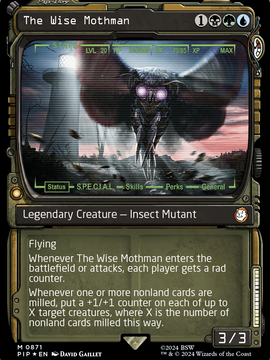 The Wise Mothman (PIP-871) - Fallout: (Showcase) Foil