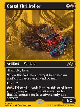 Gastal Thrillroller (First-Place Foil) (DFT-461) - Aetherdrift Foil