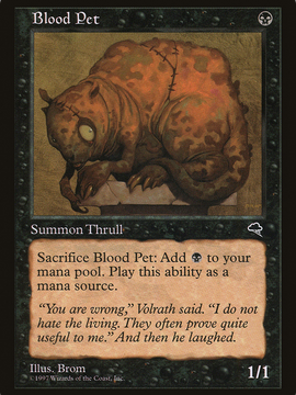Blood Pet (TMP-109) - Tempest