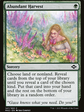Abundant Harvest (MH2-147) - Modern Horizons 2