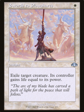 Swords to Plowshares (DMR-275) - Dominaria Remastered