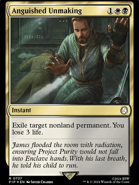 Anguished Unmaking (PIP-737) - Fallout Foil