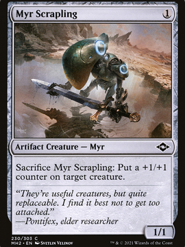 Myr Scrapling (MH2-230) - Modern Horizons 2 Foil