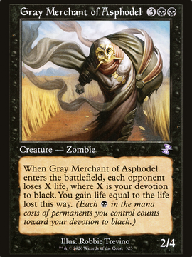 Gray Merchant of Asphodel (TSR-323) - Time Spiral Remastered