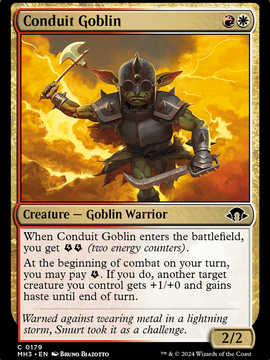 Conduit Goblin (MH3-179) - Modern Horizons 3