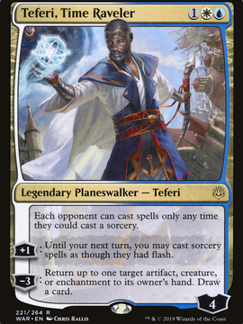 Teferi, Time Raveler (WAR-221) - War of the Spark