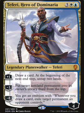 Teferi, Hero of Dominaria (DOM-207) - Dominaria