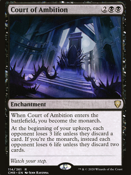 Court of Ambition (CMR-114) - Commander Legends