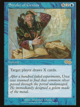 Stroke of Genius (USG-100) - Urza's Saga