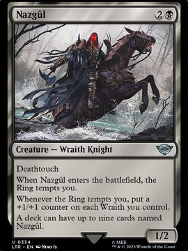 Nazgûl (LTR-334) - The Lord of the Rings: Tales of Middle-earth Foil