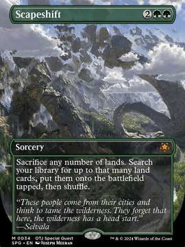 Scapeshift (SPG-034) - Special Guests (Borderless) Foil