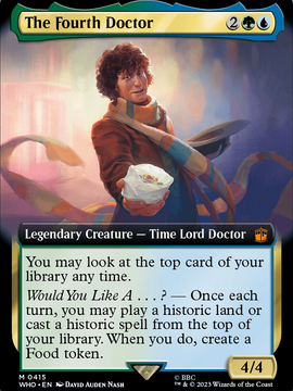 The Fourth Doctor (WHO-415) - Doctor Who: (Extended Art)