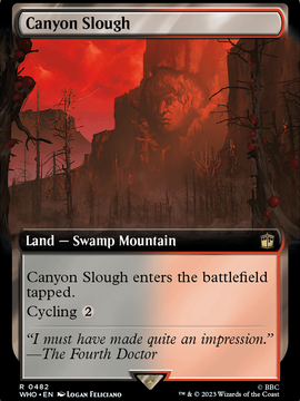 Canyon Slough (WHO-482) - Doctor Who: (Extended Art)