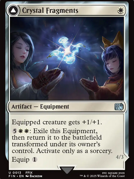 Crystal Fragments // Summon: Alexander (FIN-013) - FINAL FANTASY: (enchantment)