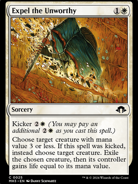 Expel the Unworthy (MH3-025) - Modern Horizons 3