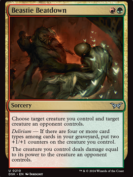 Beastie Beatdown (DSK-210) - Duskmourn: House of Horror