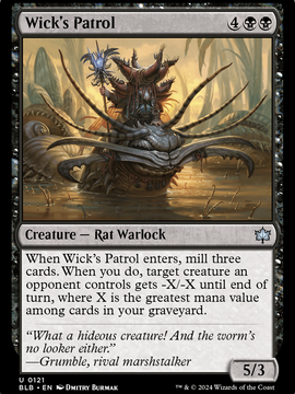 Wick's Patrol (BLB-121) - Bloomburrow