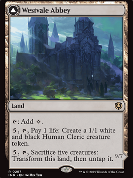 Westvale Abbey (INR-287) - Innistrad Remastered Foil