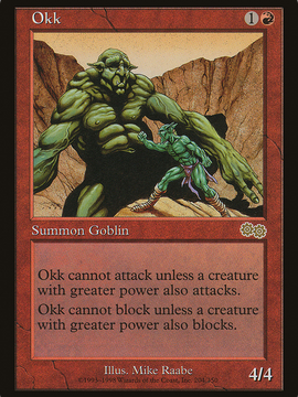 Okk (USG-204) - Urza's Saga