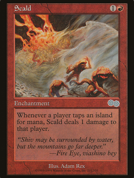 Scald (USG-211) - Urza's Saga